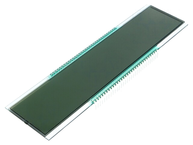 Display: LCD; 7-segment; STN Positive; A.cijfers: 8 Display: LCD; 7-segment; STN Positive; A.cijfers: 8